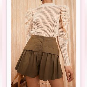 Ulla johnson marleigh shorts size 4